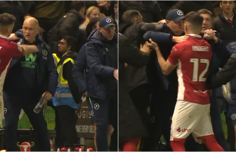 Neviđene scene u Čempionšipu – Ivanoviće gol za pobedu Milvola ostao u senci tuče!